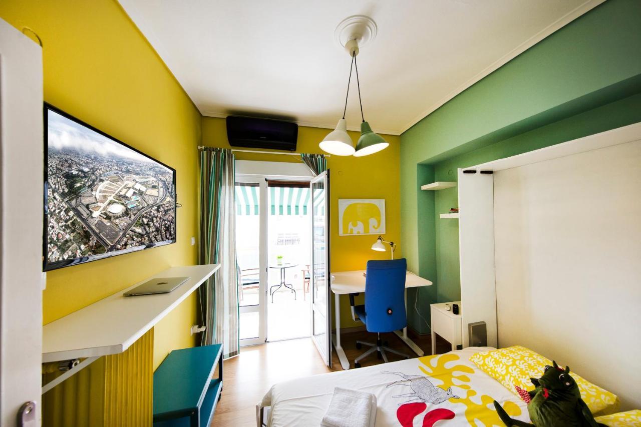 Apartamento Startupper'S Pad In Real Athenian Neighbourhood Exterior foto